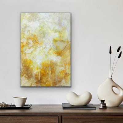 Abstrakt maleri "Lighting Bright" 40x60