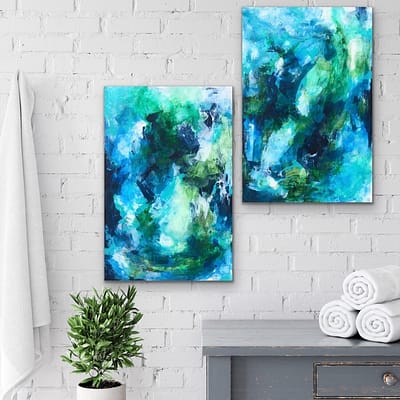Ocean Light 2 á 40x60