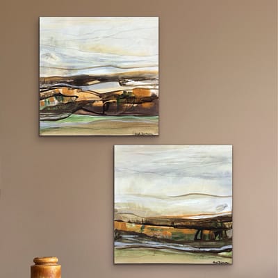 The Land 2stk á 30x30