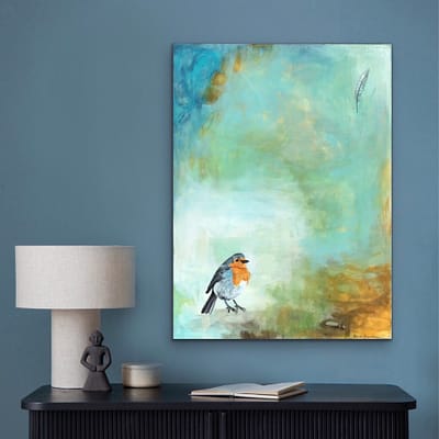 Finurlig Rødhals 60x80