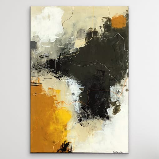Abstrakt maleri "Autumn" 40x60