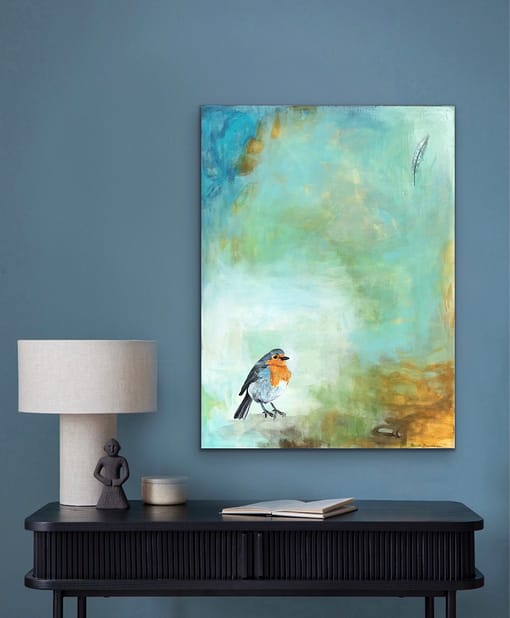 Finurlig Rødhals 60x80